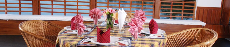 Houseboat Lobby dining - Nellola Tourism Group